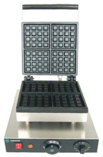 Profesionální vaflovač pro 4 belgické vafle Mini 1600W HKN-GES2M Delux