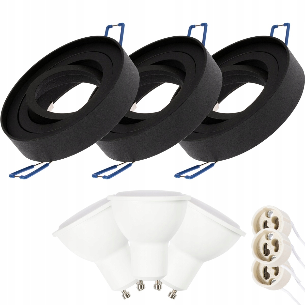 

3x Oprawa Podtynkowa Halogenowa Tuba Led GU10