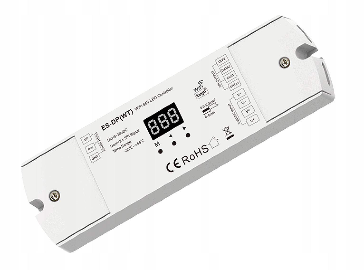 Es-dp(wt) Sterownik Schodowy 2CH, Spi, 5-24V Skydance