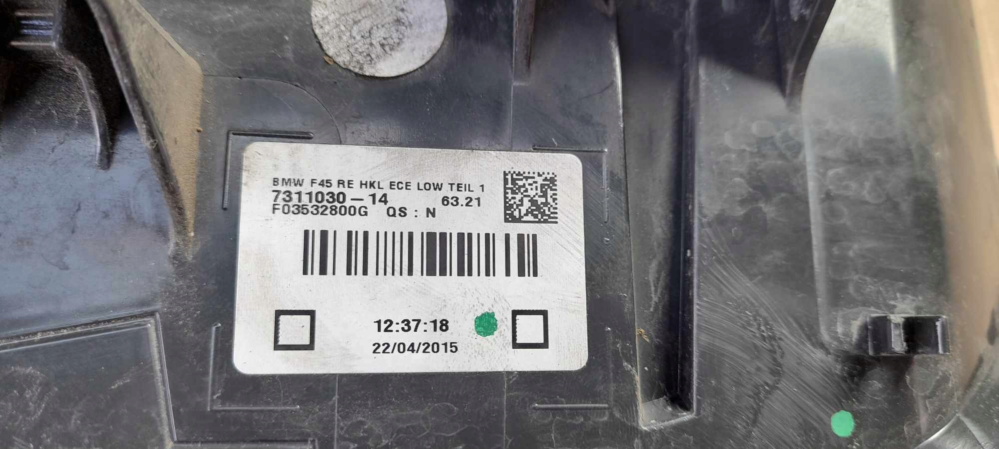light right rear BMW 2 F45 ACTIVE TOURER 7311030-14