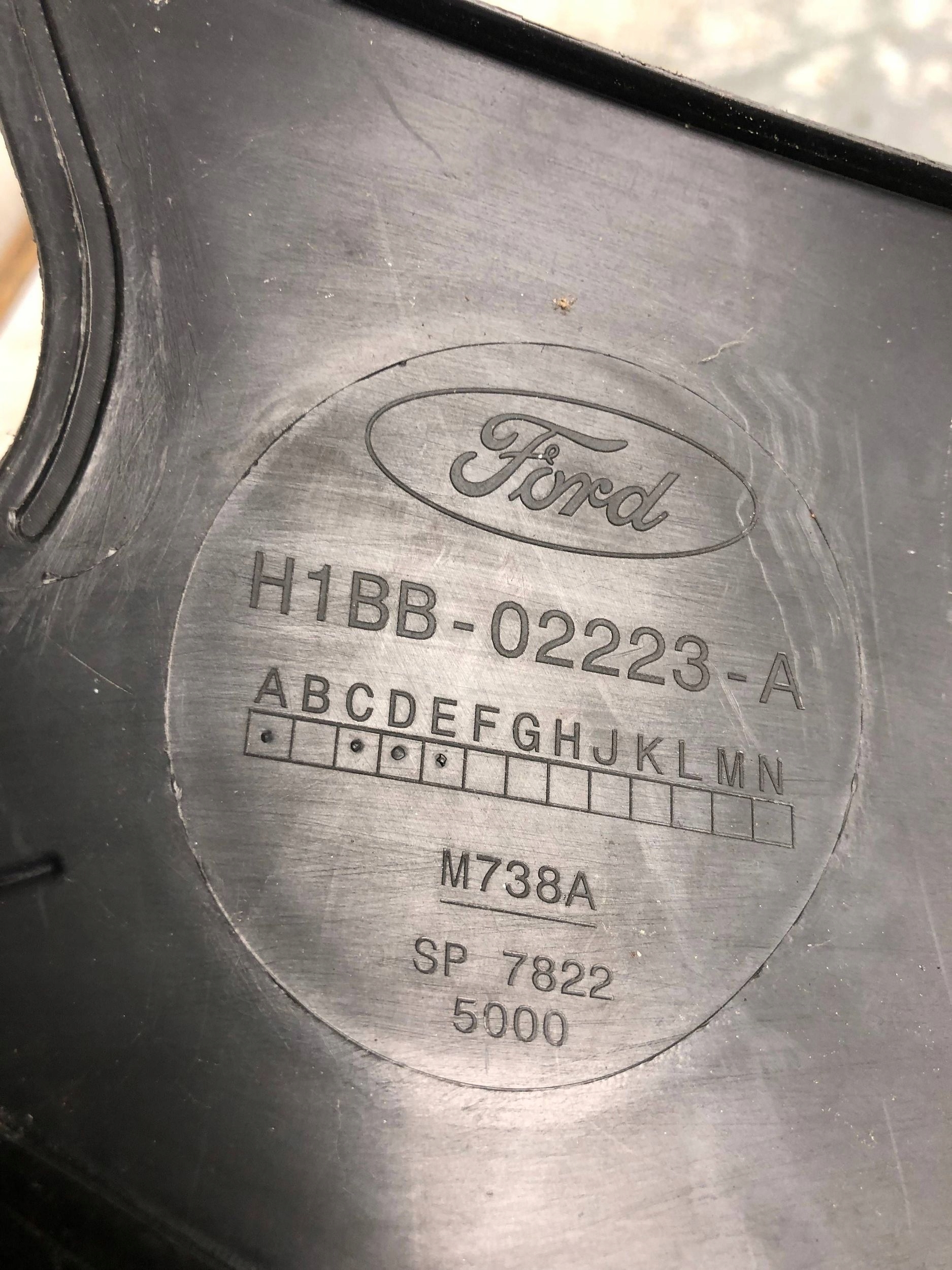 torpedo FORD FIESTA MK8 H1BB-02223-A UK