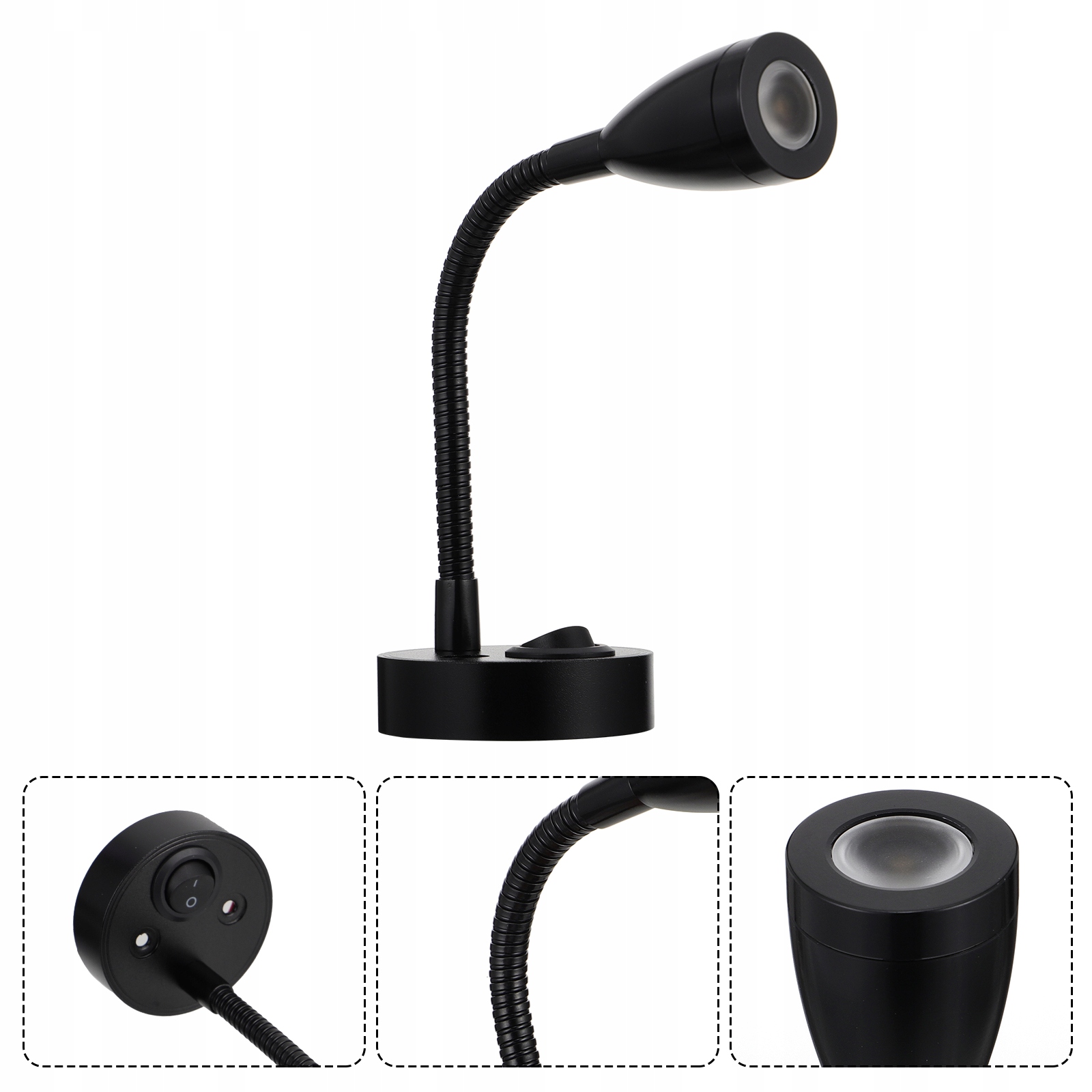 LAMPKA DO CZYTANIA RV WĄŻ REFLEKTOR ODCZYT JACHTU Marka bez marki