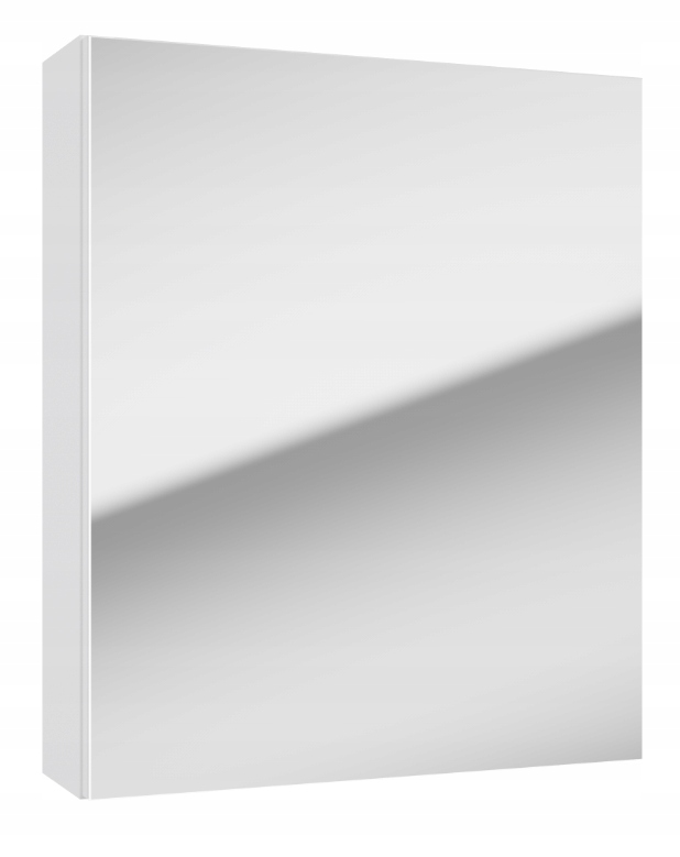 Deftrans Zrcadlová skříňka Reflexo 60x60 cm Bílá do koupelny