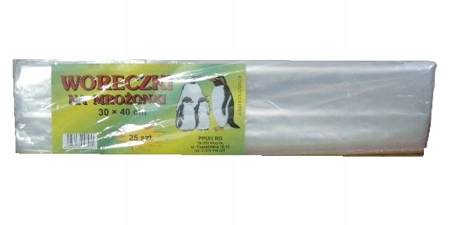 woreczki na mrożonki 25 szt  30 x 40 cm — 3