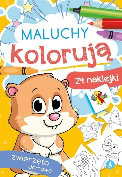 

Maluchy kolorują. Zwierzęta domowe