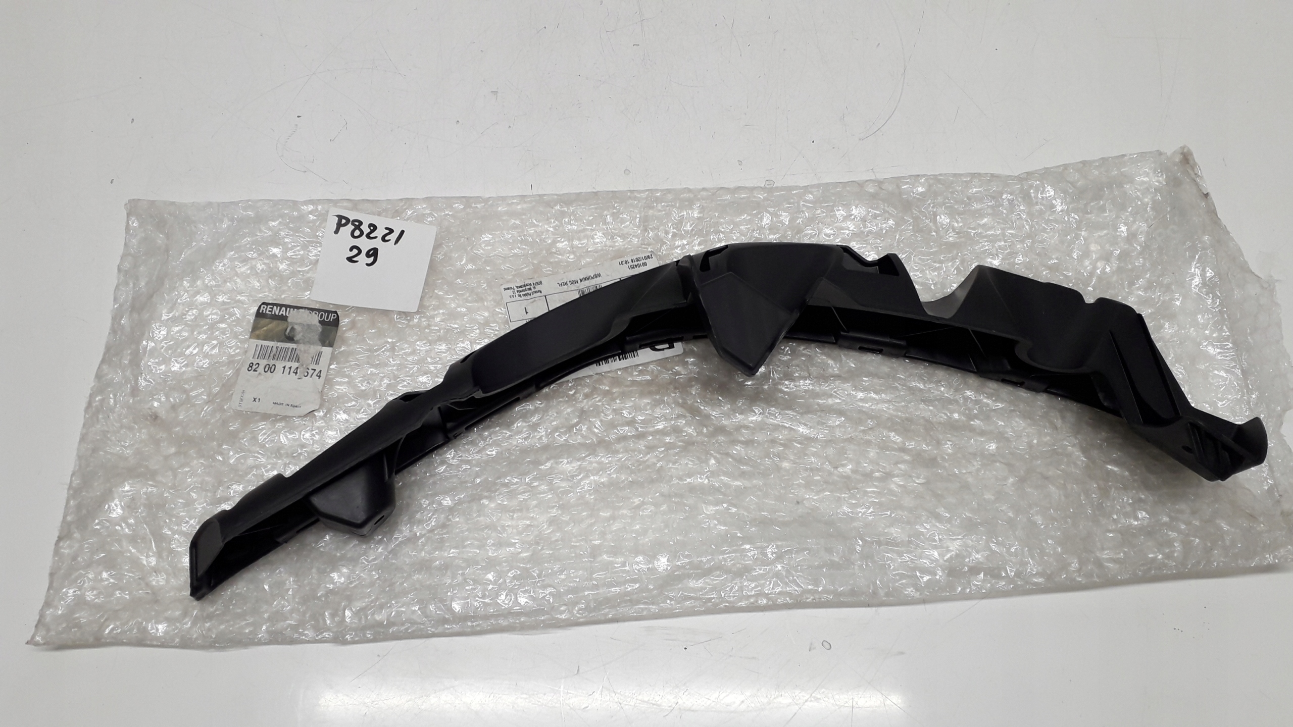 RENAULT MEGANE II 2 ŚLIZG ZDERZAKA PRAWY PRZEDNI