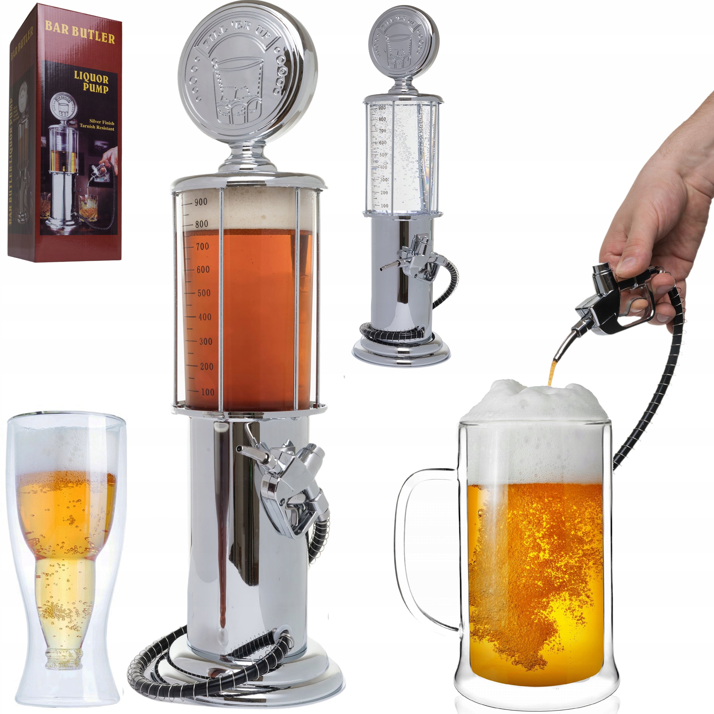 DYSTRYBUTOR PIWA ALKOHOLU DOZOWNIK DYSPENSER NA IMPREZĘ DZBANEK NA PIWO