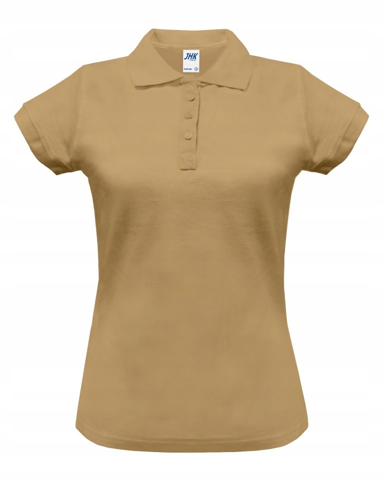 

Koszulka Polo damska polówka Jhk beżowa Sa r. XL