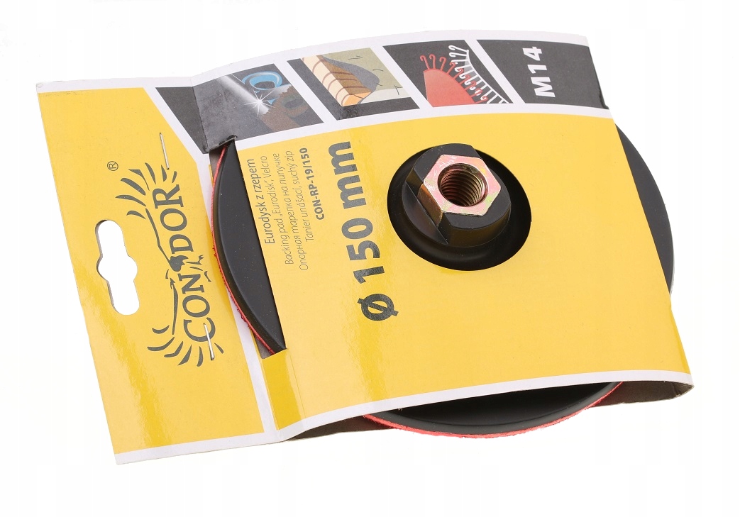 DYSK PRZYSTAWKA DO SZLIFIERKI KĄTOWEJ RZEP 150 mm