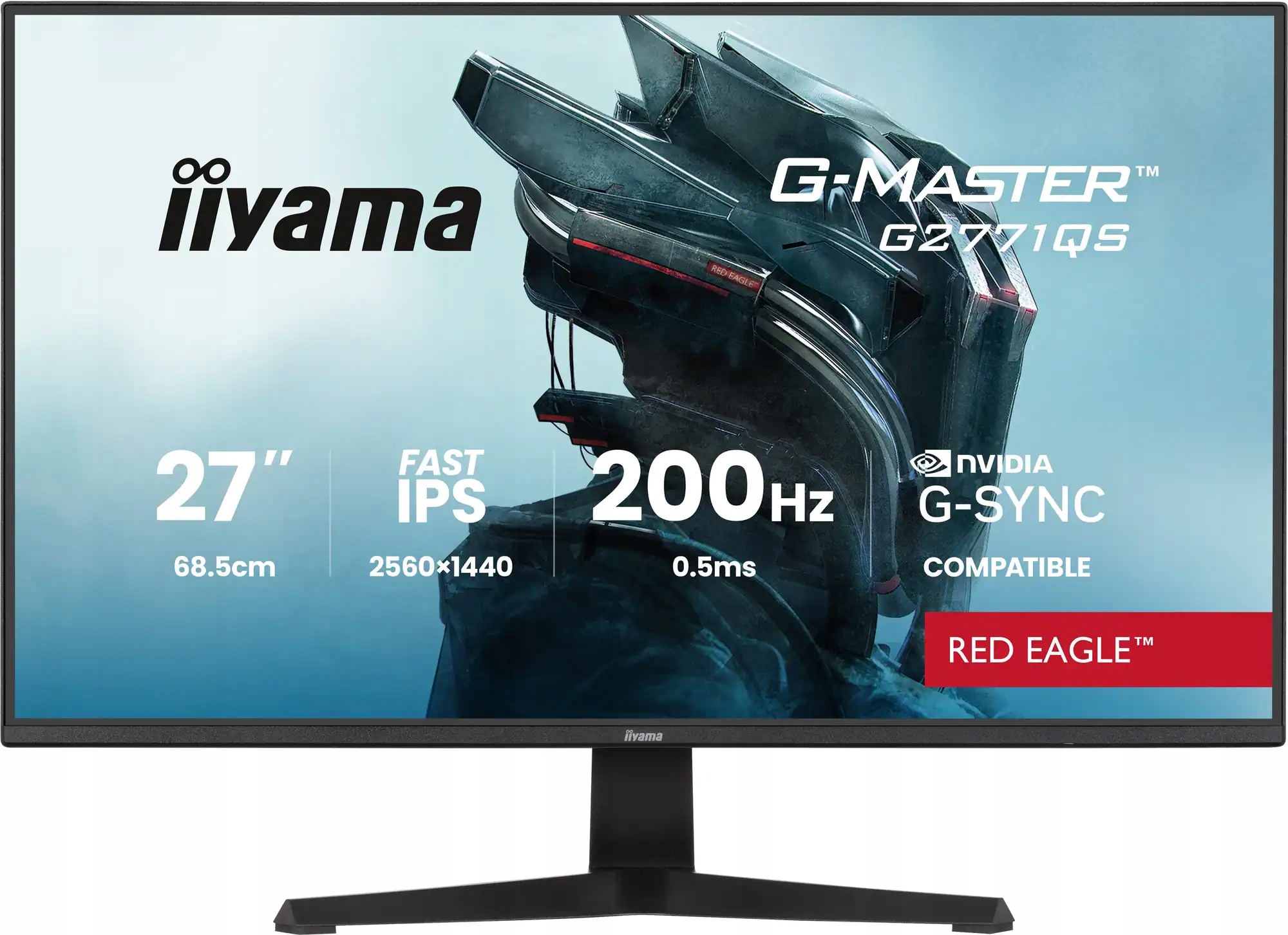 Monitor iiyama G-master Red Eagle G2771QS-B1 27" Wqhd