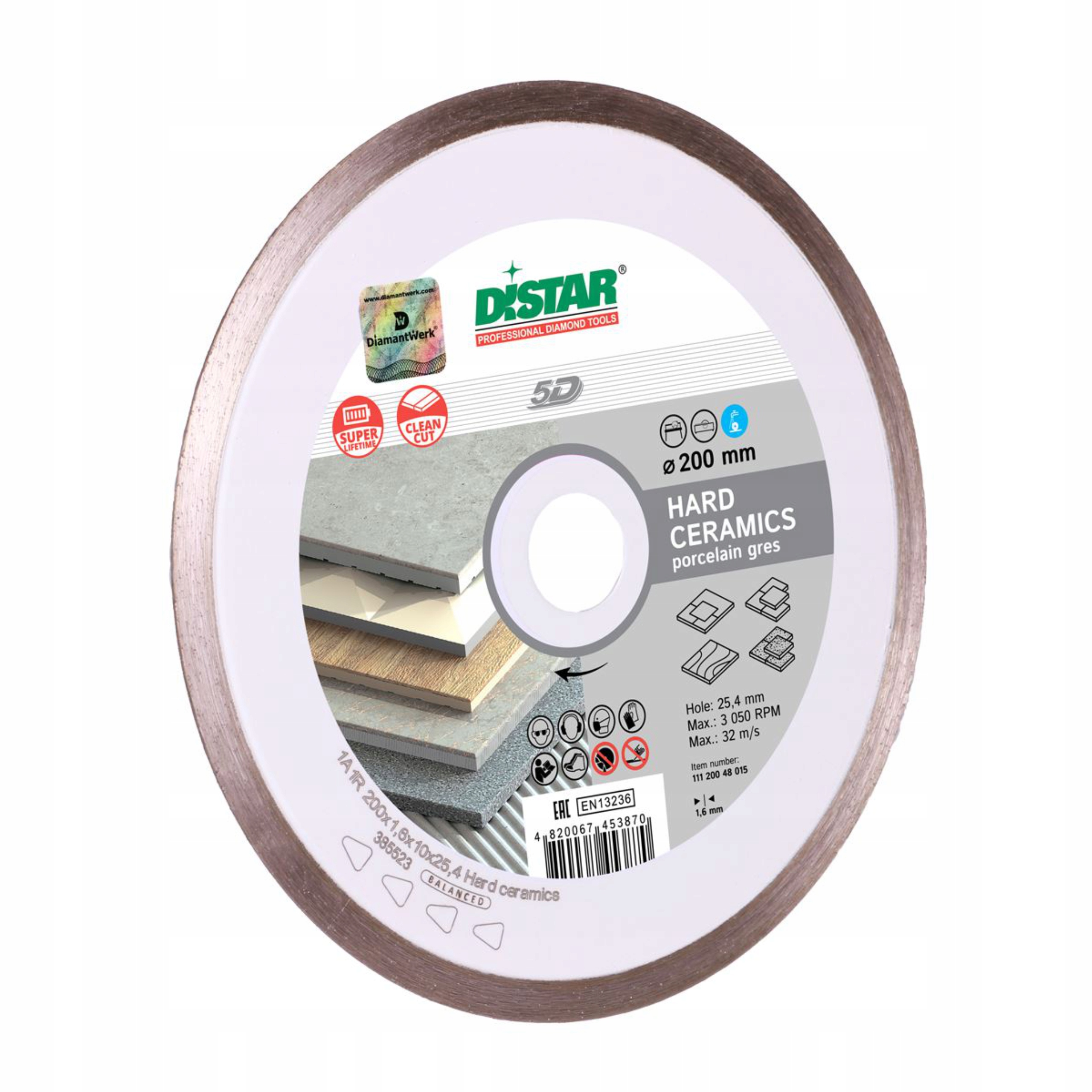 Diamantový kotouč Distar 115x22,23 mm 11115048011