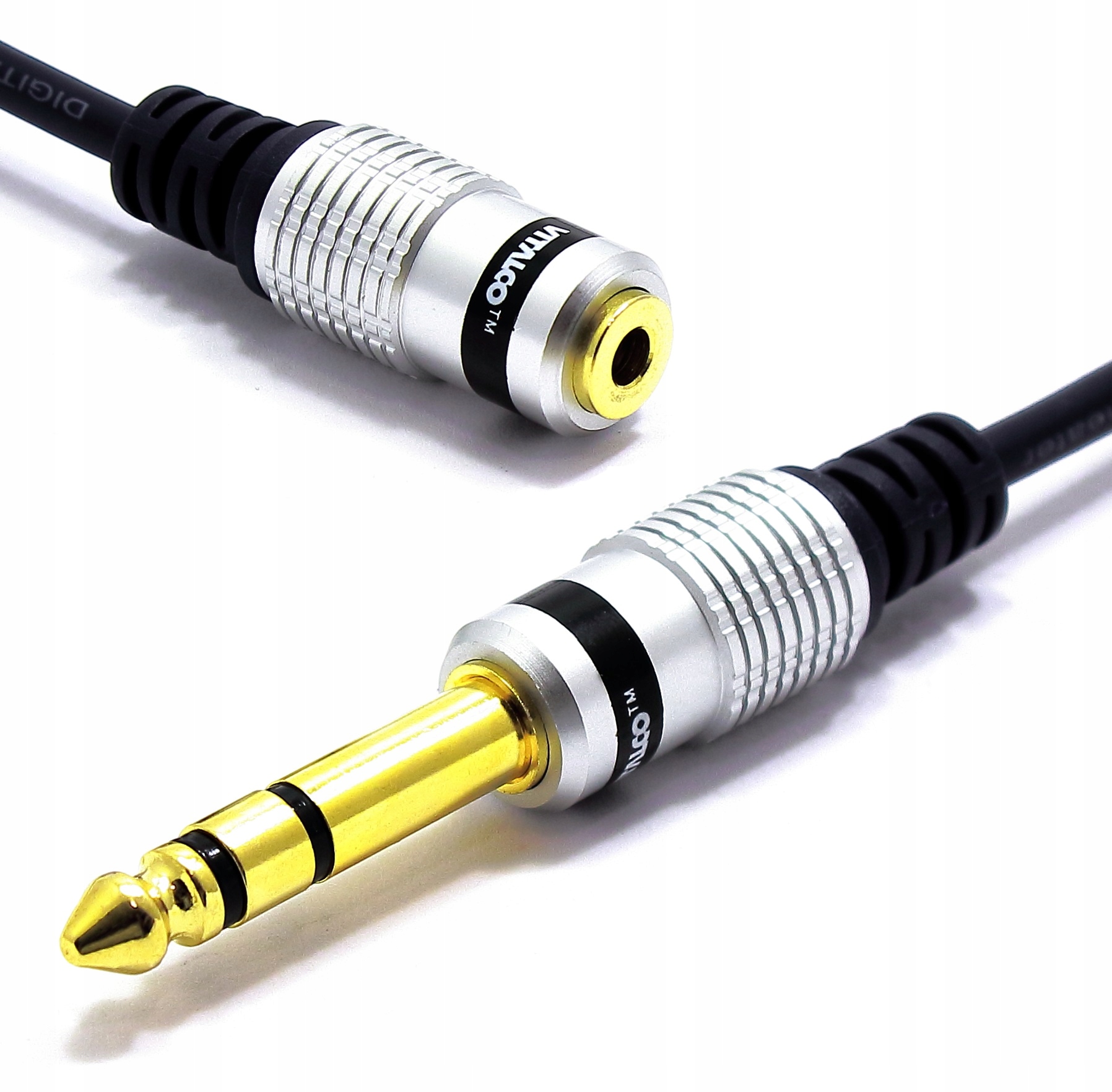 

Kabel Wtyk Jack 6,3 Gniazdo 3,5 Vitalco MK69 1,5M