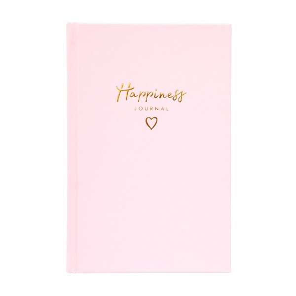 Szczęśliwy Pamiętnik Happines Journal Różowy