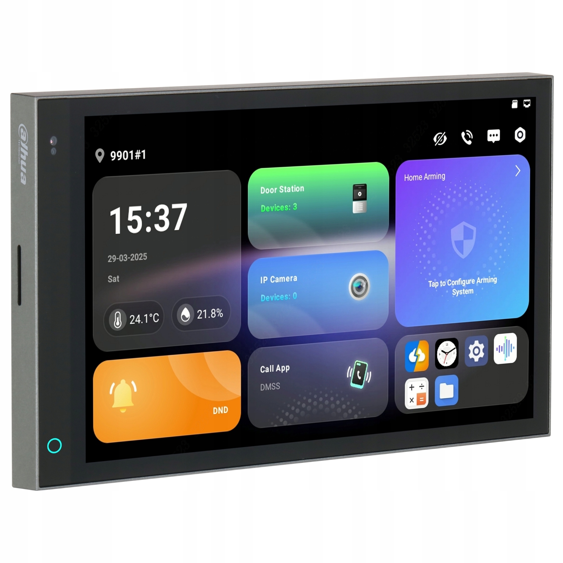 Videovrátnikový panel Dahua SCP3022A-B PoE Ip Android Wifi Monitor