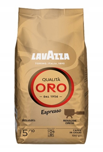Lavazza Qualita Oro 1 kg z Włoch na rynek włoski