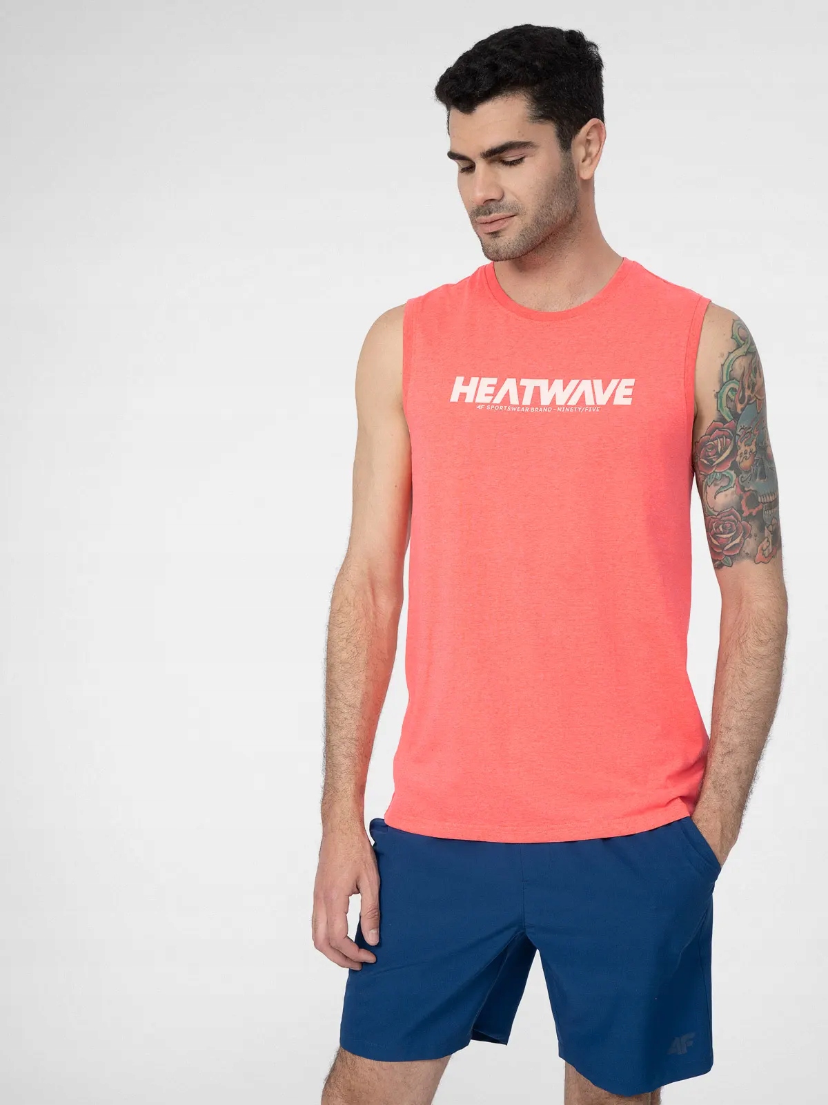 KOSZULKA MĘSKA 4F BEZRĘKAWNIK TANK TOP SS23M357 Rozmiar L