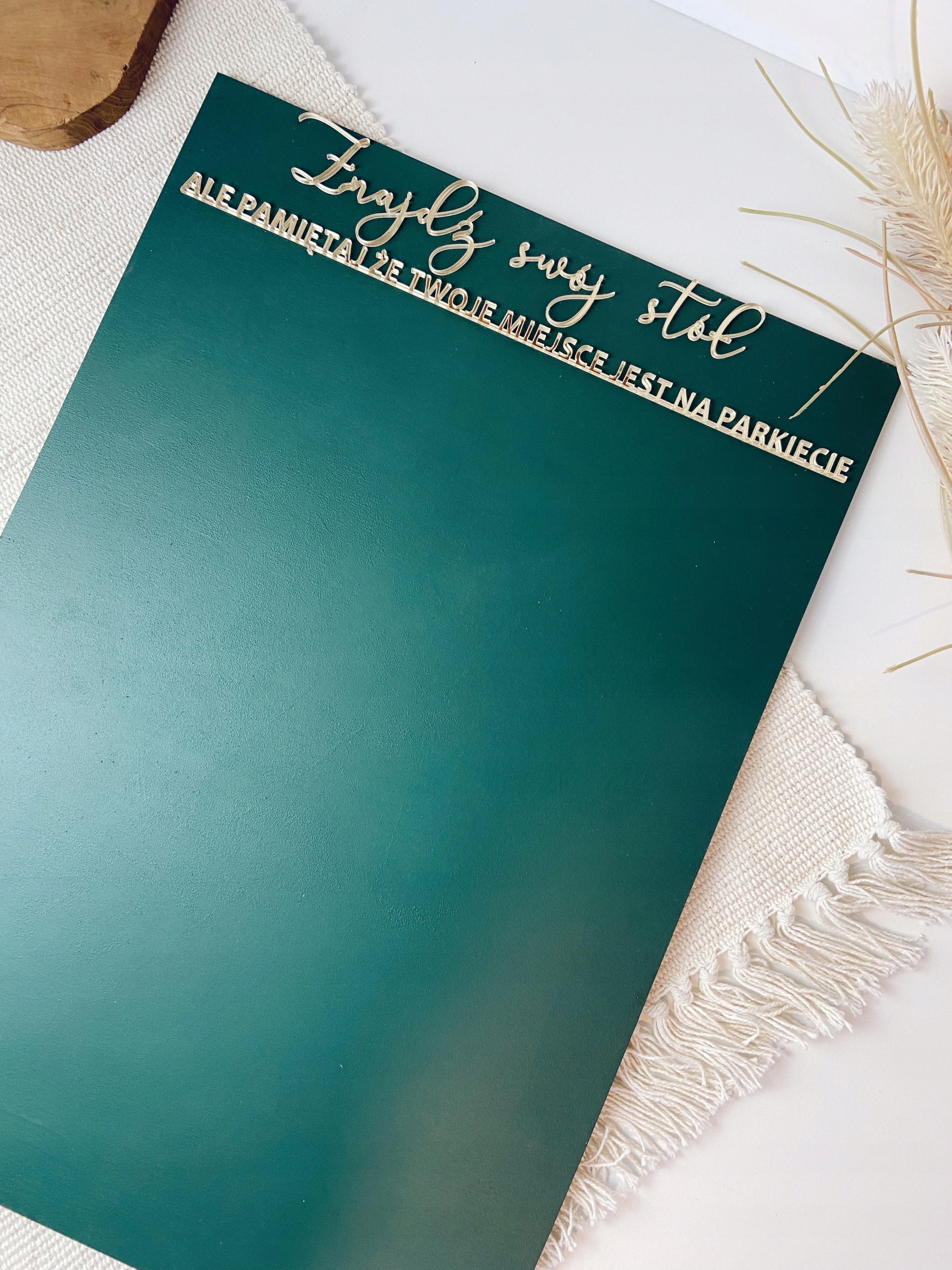 TABLICA WESELE PLAN STOŁÓW + ZŁOTO-TWÓJ NAPIS Wysokość produktu 70 cm