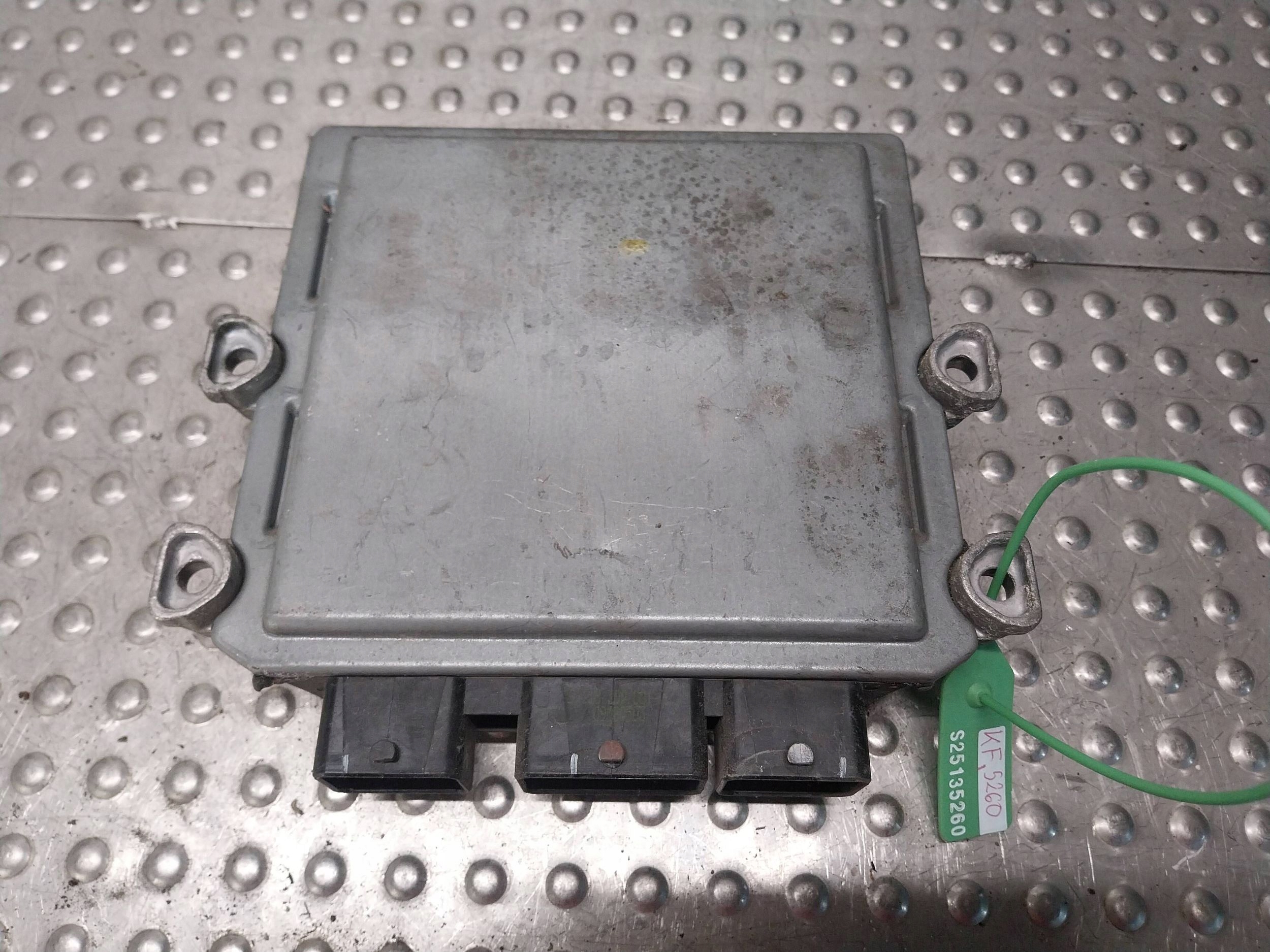 computer control unit of the engine 7S61-12A650-FA FORD FUSION 1.4 TDCI