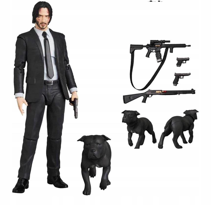 John Wick Keanu Reeves Figurka 16 cm příslušenství