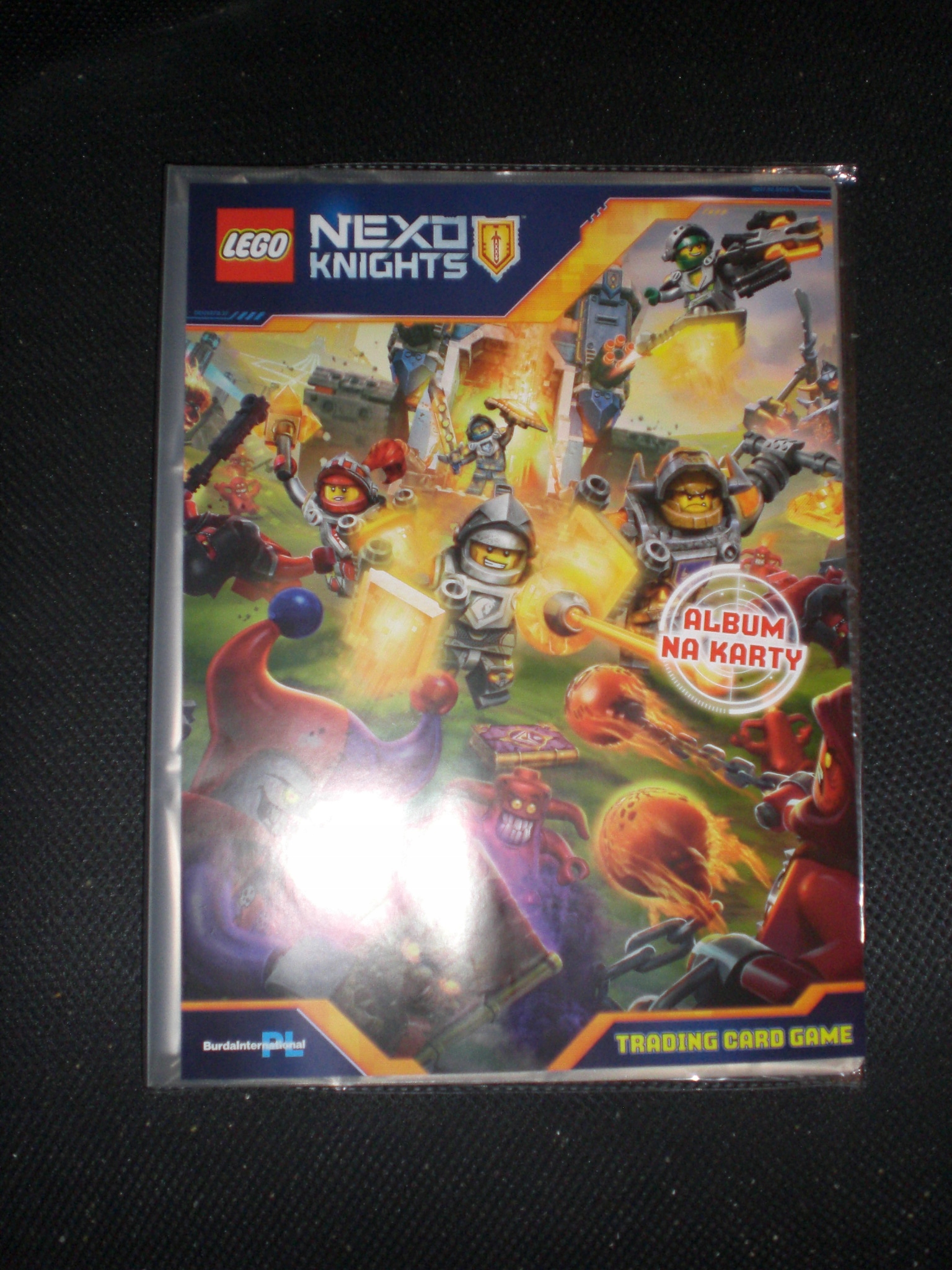 album, klaser na karty Lego Nexo Knights Tcg