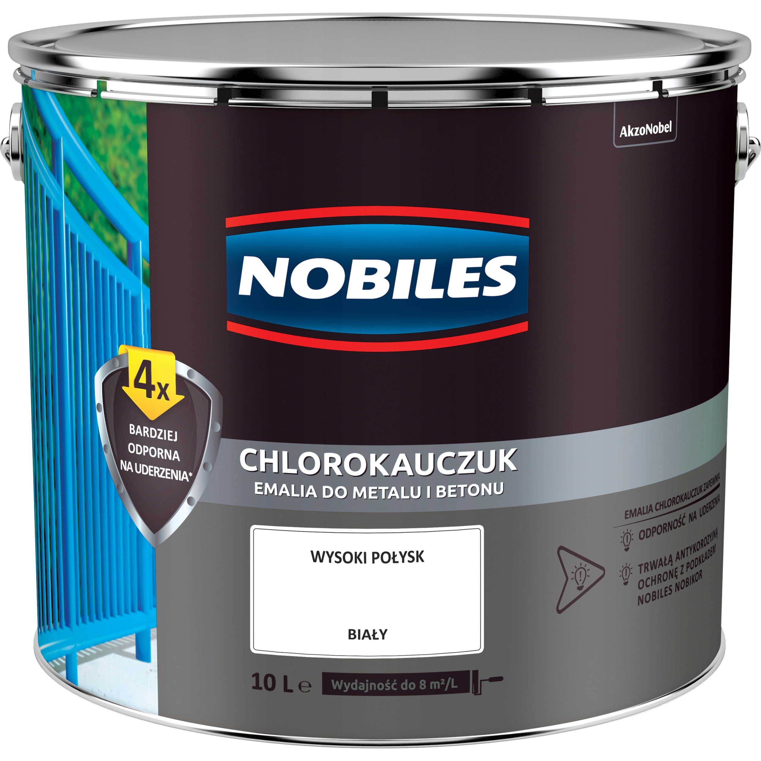 

Farba chlorokauczukowa Nobiles chlorokauczuk 10L