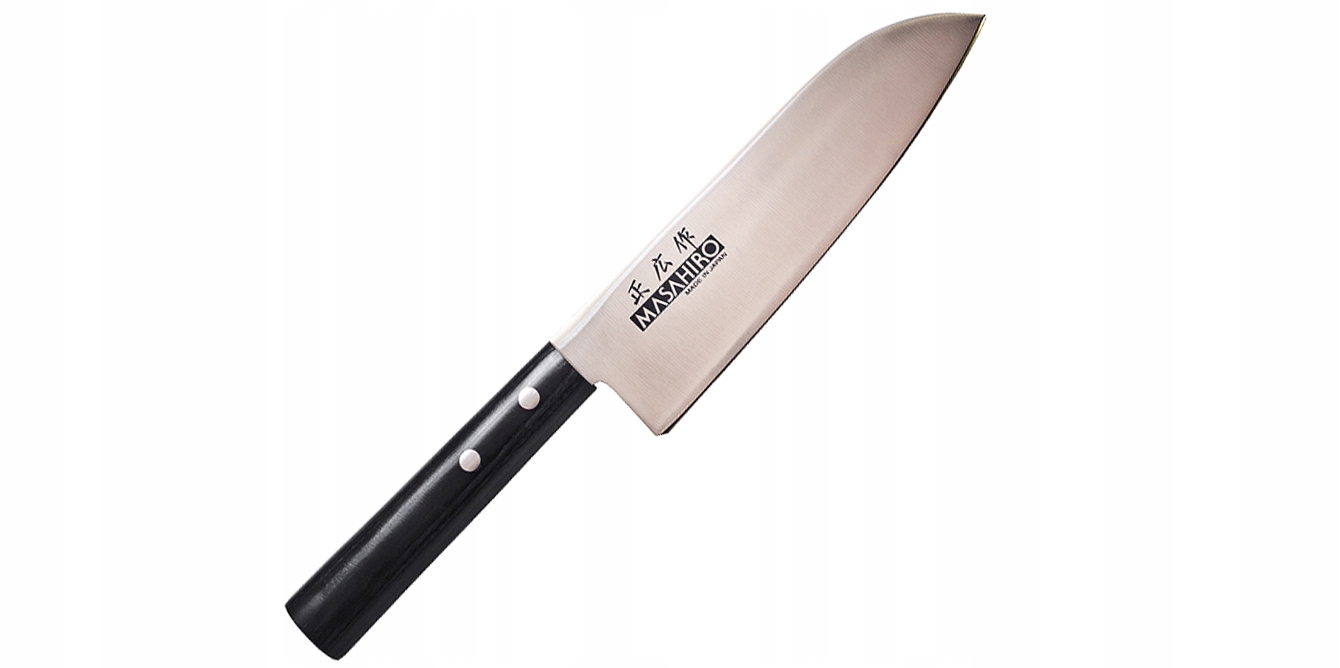 Nôž Masahiro Sankei Santoku 165 mm čierny [35841]