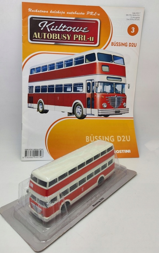 Bussing D2U Ikonické Autobusy Prl Č.3 1:72