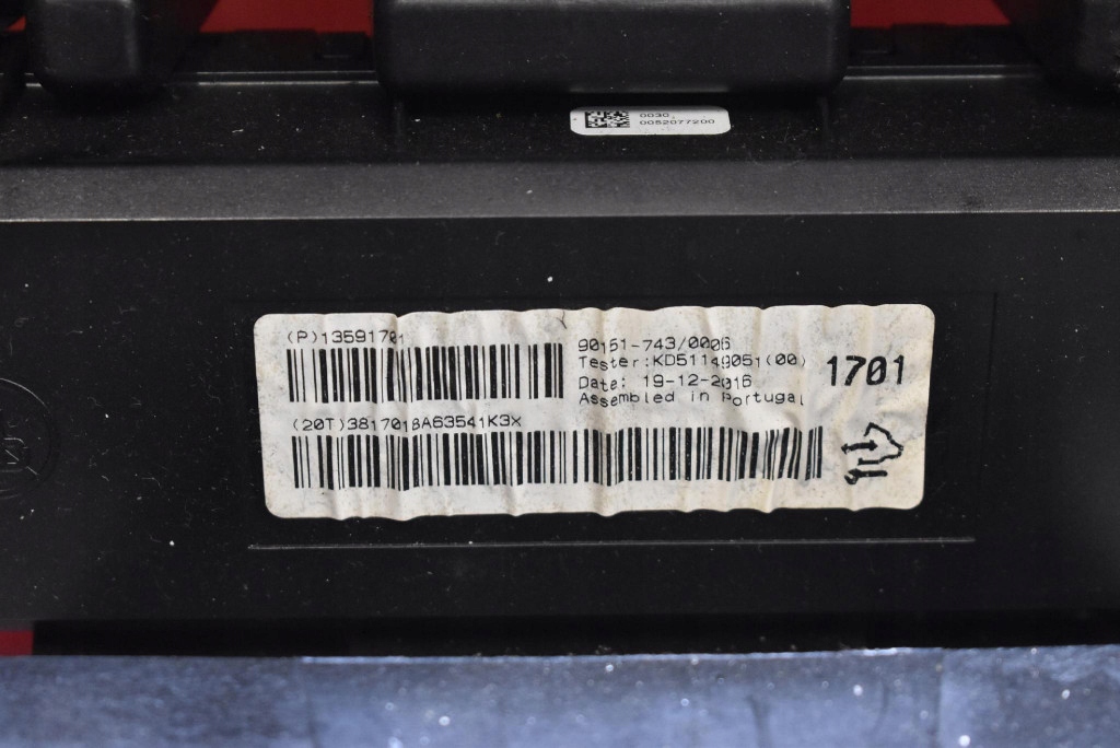 dashboard instrument panel console cockpit EU OPEL ASTRA 4 IV J LIFT 11-20