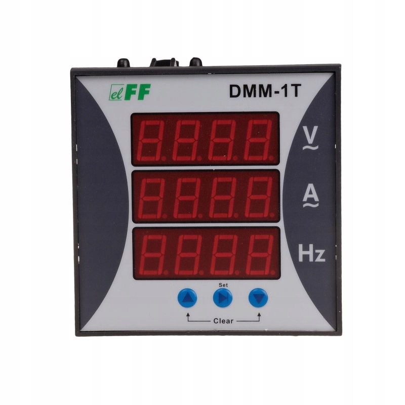 F&f Digitálny Indikátor Elektrickej Siete 1-FÁZOVÝ DMM-1T