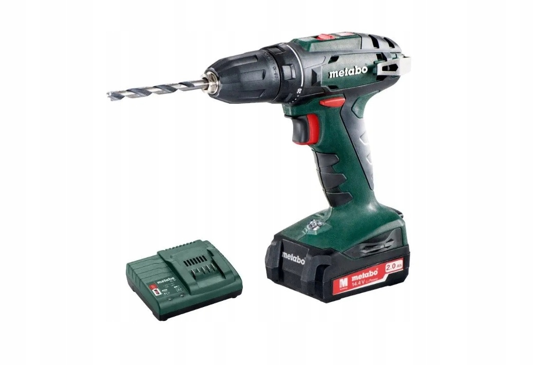 Wkrętarka Metabo Bs 14.4 V akumulator ładowarka walizka