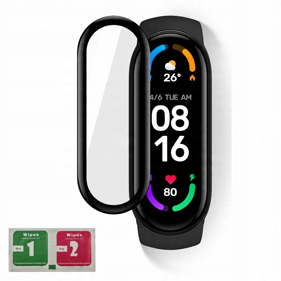

Szkło Na Cały Ekran Full 3D Do Xiaomi MI Band 6