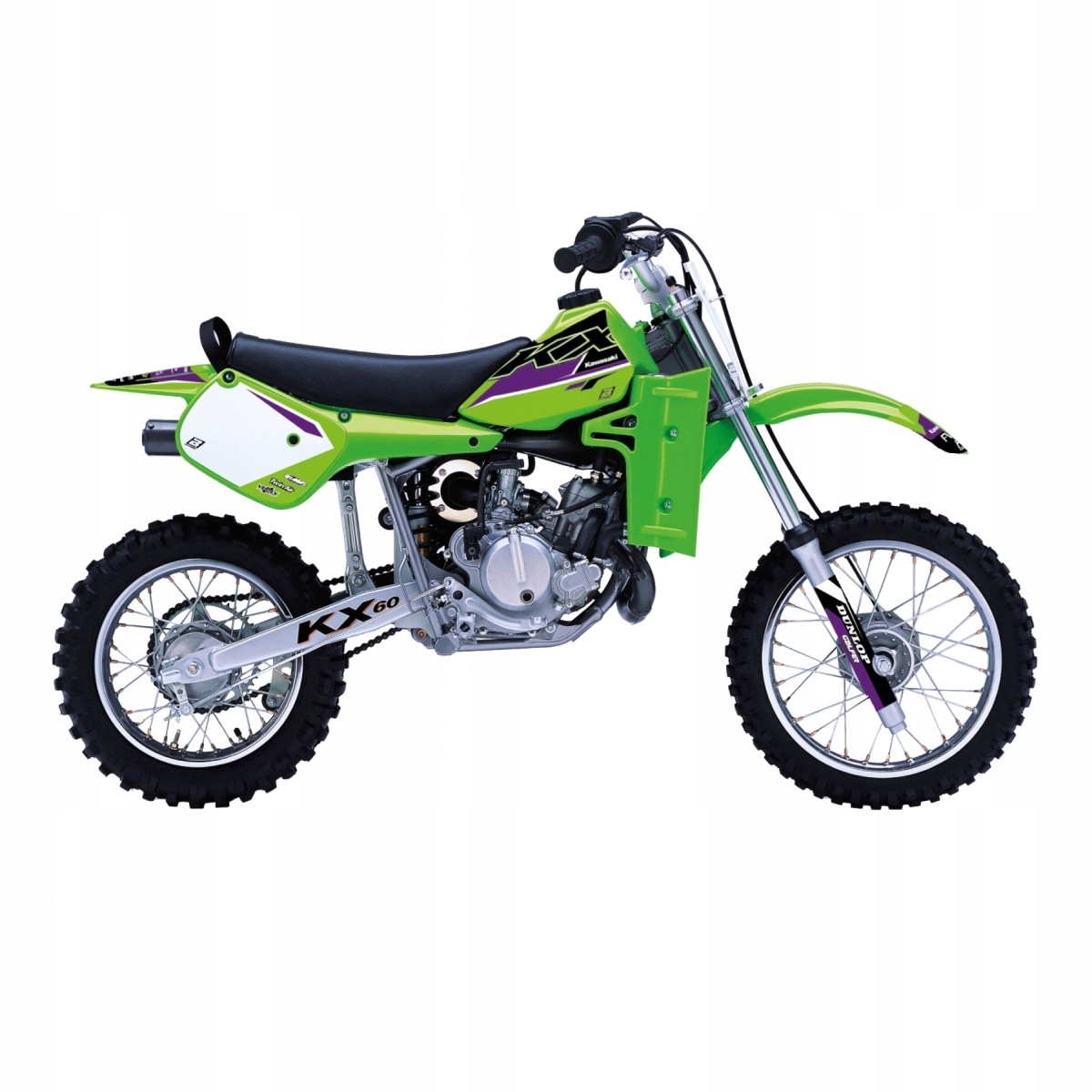 Blackbird Sada Nálepiek (oklein) Kawasaki Kx 60 '85-'19 Dream 5 Farba Zi