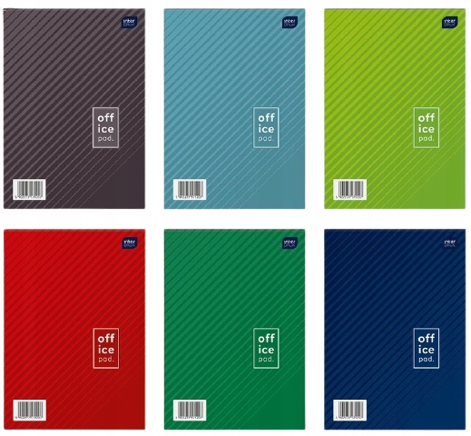 BLOK BIUROWY NOTES A6 W KRATKĘ 100 kartek Marka Inter