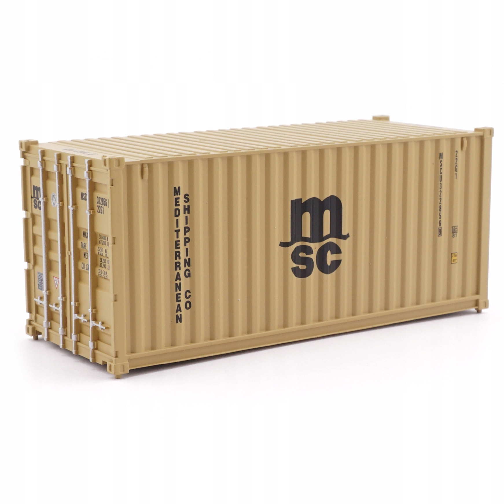 Námořní kontejner 20ft Msc H0 1:87