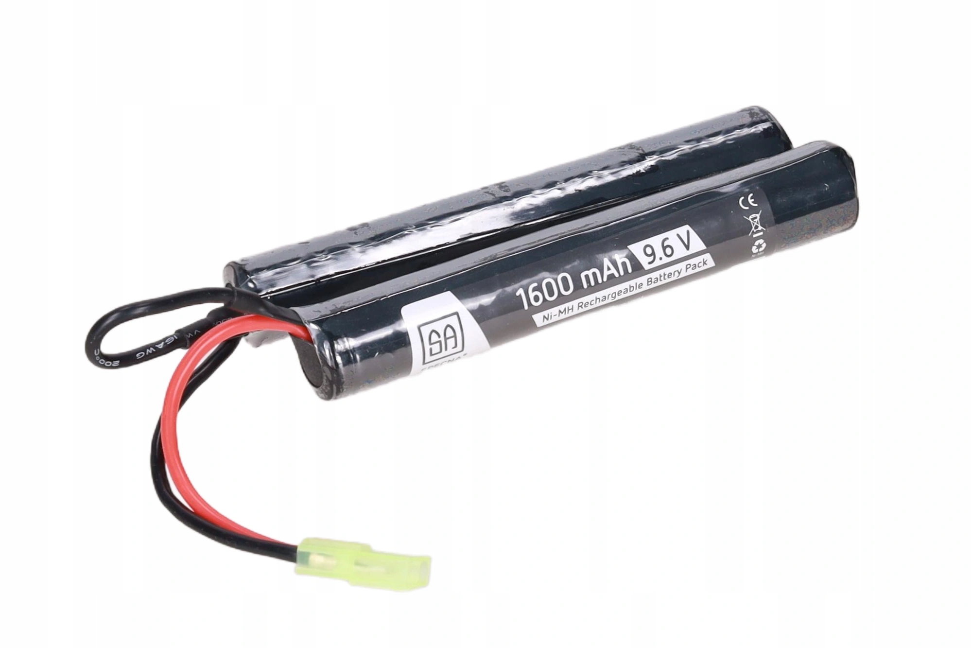 Akumulator NiMH Specna Arms 9,6V 1600mAh 2-modułowy mini tamiya
