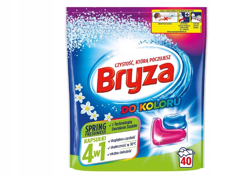 

Kapsułki do prania Bryza 4 w1 Spring Freshness