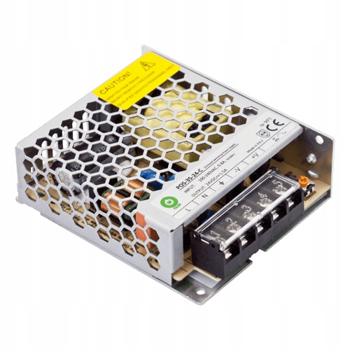 

Zasilacz montażowy modułowy Led 12V 3A 35W IP20