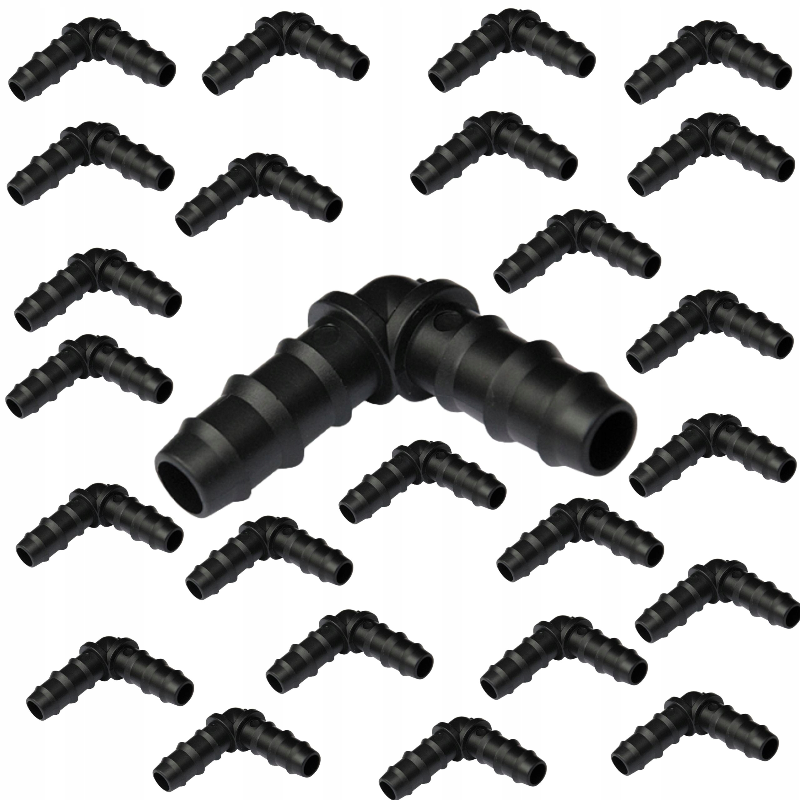 

25x Kolano Kolanko Wtyk Wtykane Nawodnienie 20mm