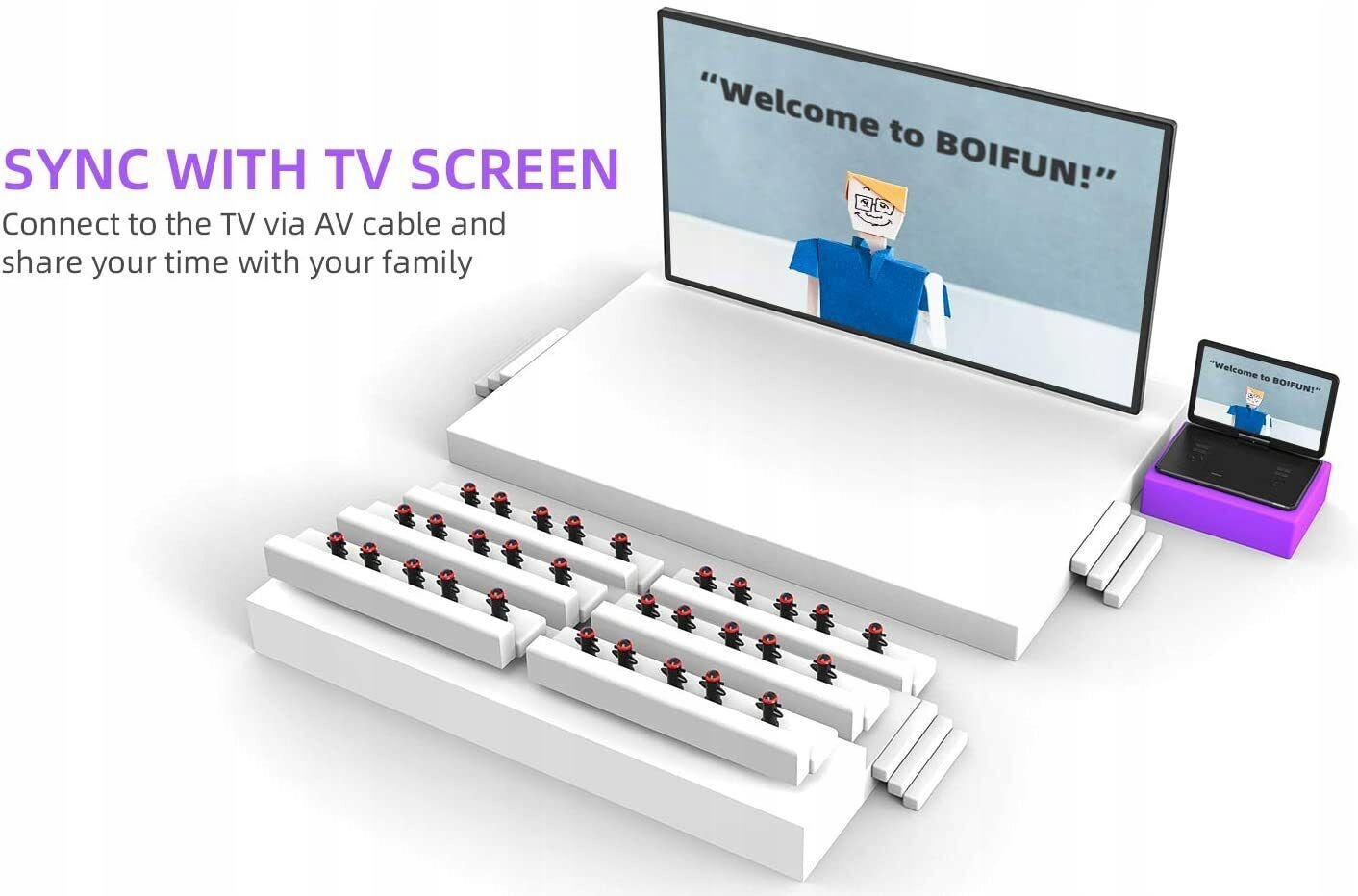 Przenośny odtwarzacz DVD 17.5" USB/SD GIER VIDEO Formaty obrazu DVD-Video SVCD VCD