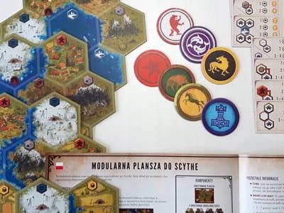 Scythe: Modularna plansza Typ Podstawa