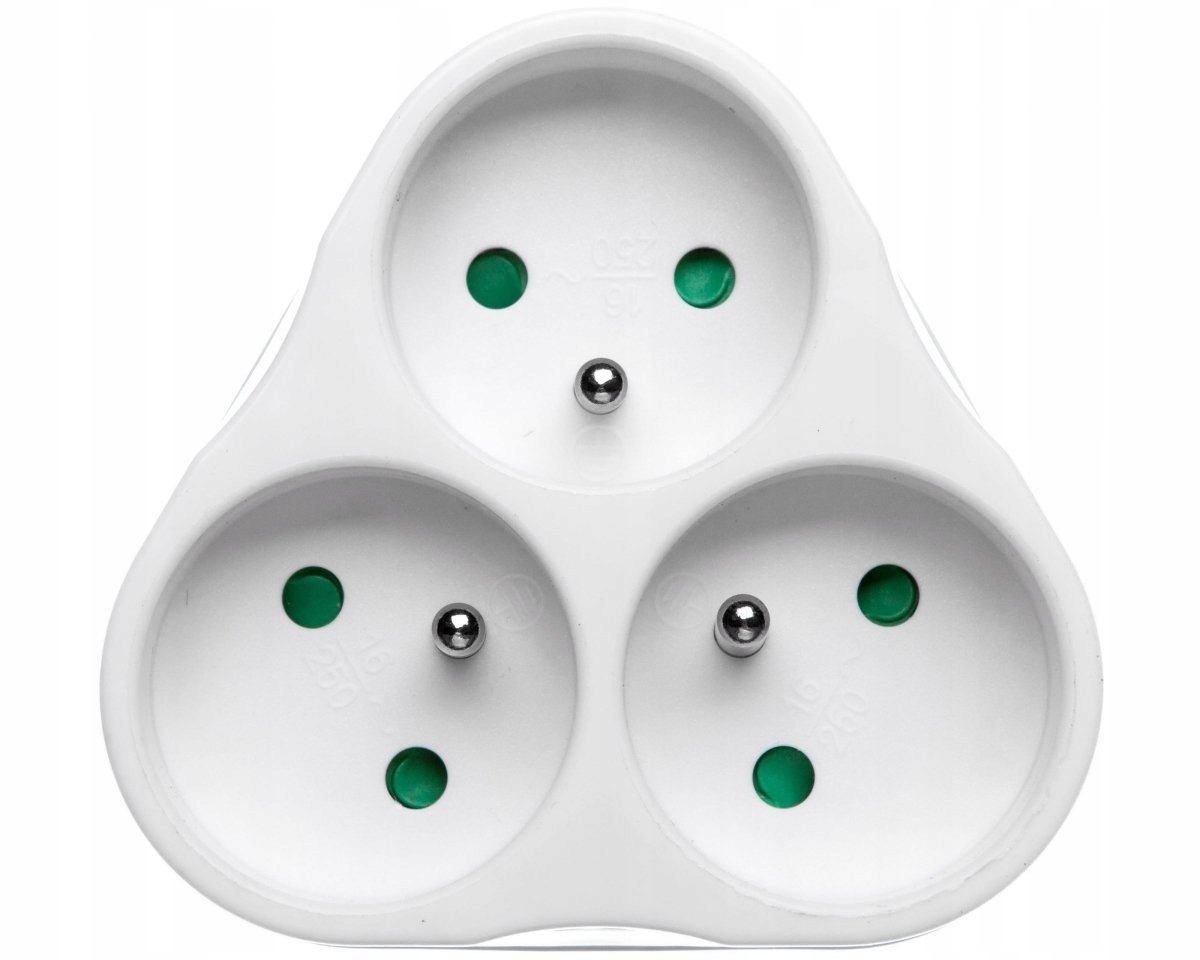 

Rozgałęźnik Wtyczkowy 3GND Z/u P0026