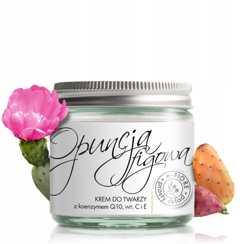 Pleťový krém opuncie fíková Q10 C F e-Fiore 60 Ml