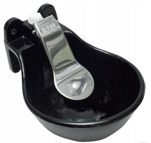 Litinové Miskové Krmítko S Jazykem Nerezová Ocel Kerbl