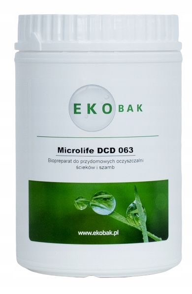 Bakterie do septiku čističky 1 kg Ekobak Microlife DCD 063