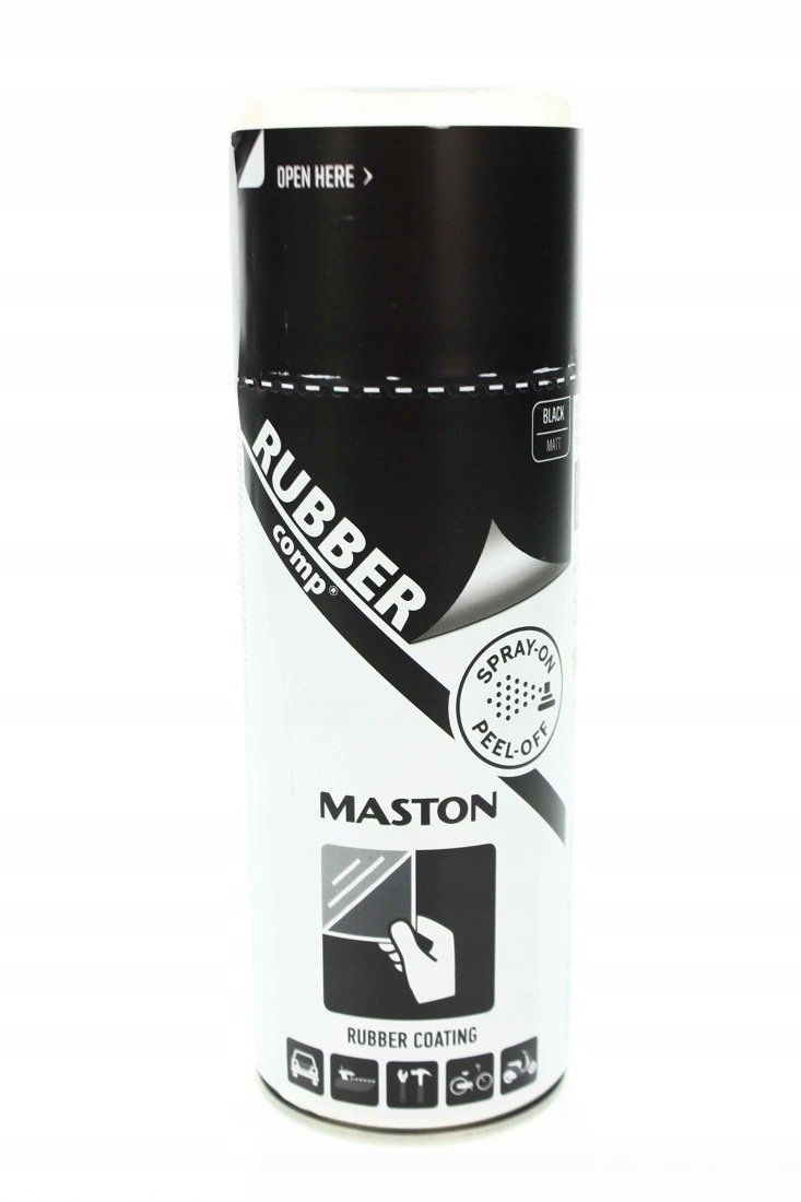 MASTON RUBBER COMP GUMA W SPRAYU CZARNY MAT 400 ML EAN (GTIN) 6412490034139