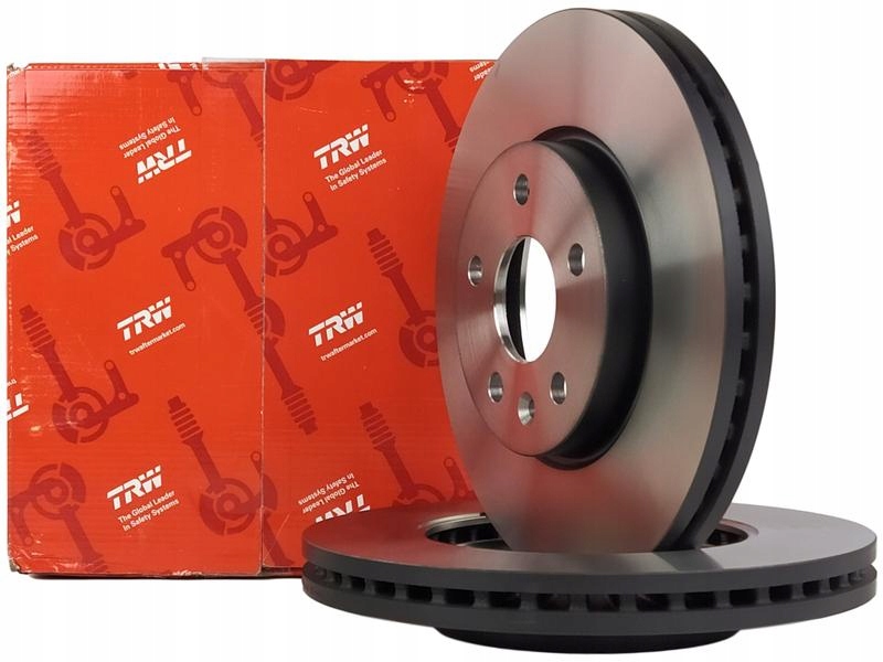 DF7475 - TRW передні гальмівні диски CHEVROLET CRUZE (J300)