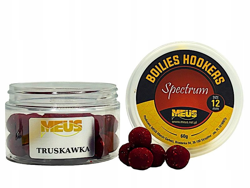 Meus Spectrum Hookers 12mm Truskawka kulki hakowe