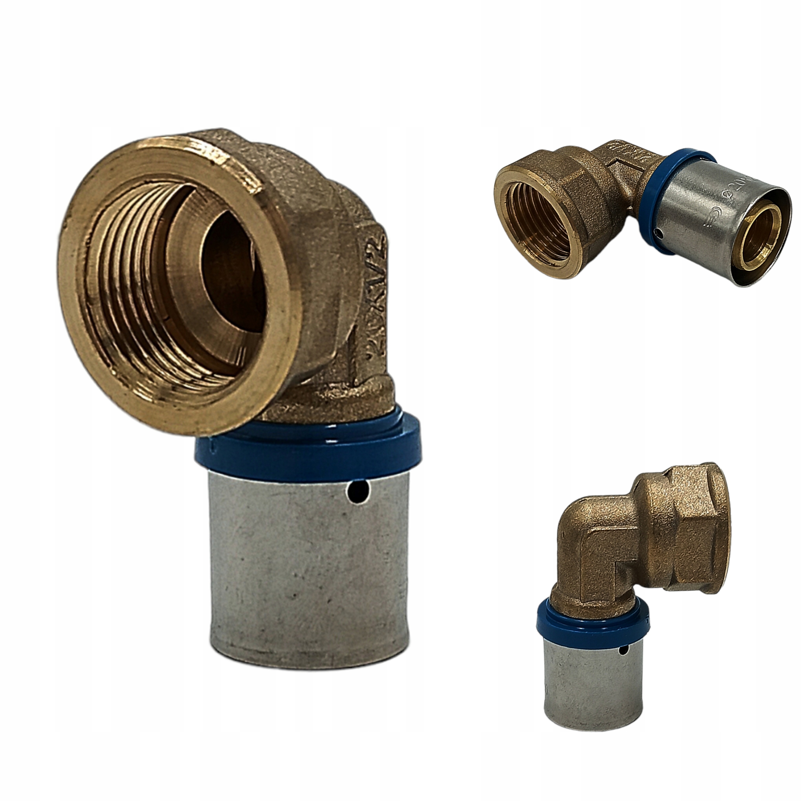 

Kolano Zapras Pex Mufowe 20 X 3/4 Gw Zaciskane "u"