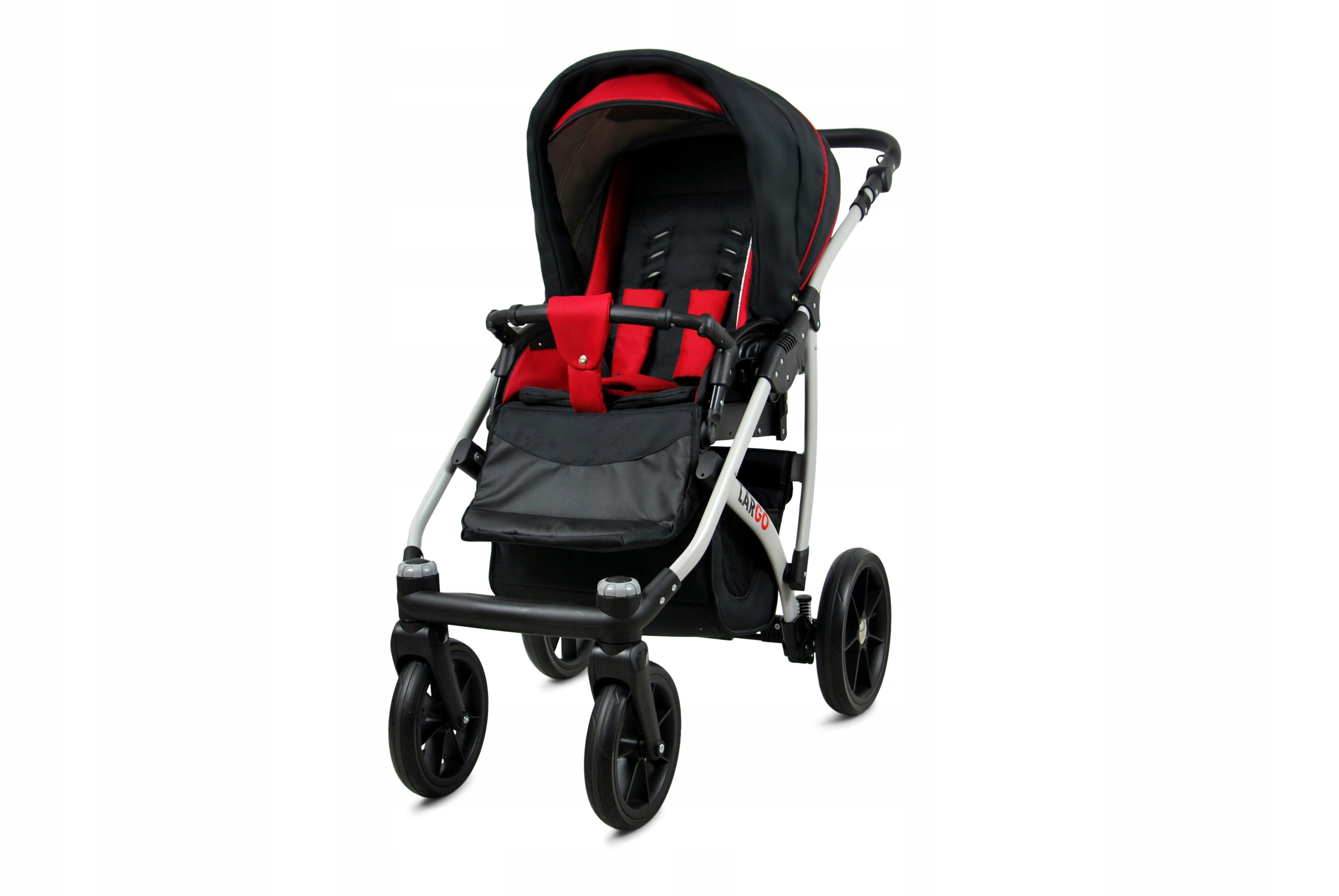 Wózek 3w1 dziecięcy spacerówka BabyLux Largo ALU Marka BabyLux