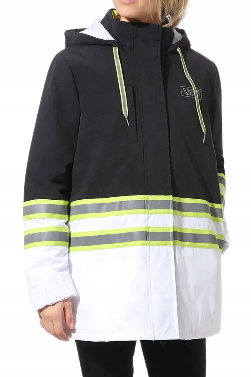 Dámská zimní bunda Vans After Dark Jacket reflexní černá vel.